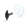 Leaf Shaped Labrets Push-in LA-749